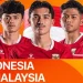 Jadwal Indonesia U-20 vs Malaysia dan Link Live Streaming